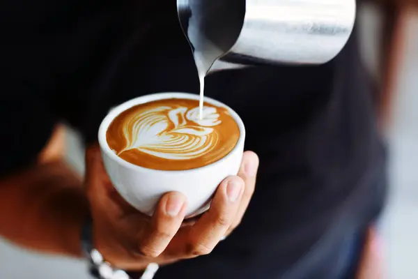 Stock image Cup of coffee background, coffee time photo