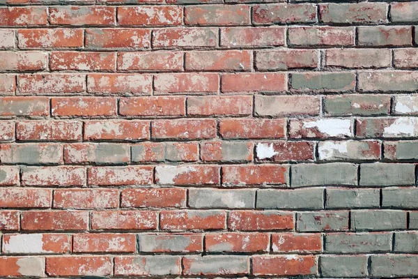 Brick wall pattern background, brick house walls texture close view