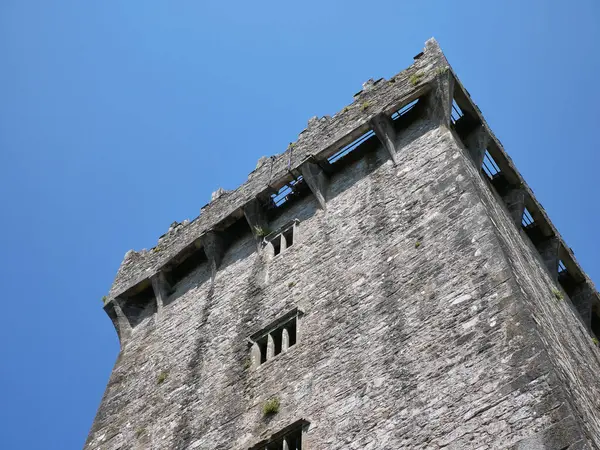 stock image Old celtic castle tower, Blarney castle in Ireland, old ancient celtic fortress