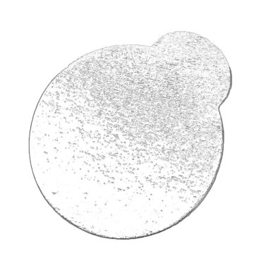 Yuvarlak altın tepsi deseni şeffaf arkaplan png çizimi, şekerleme plaka nesnesi üzerinde izole