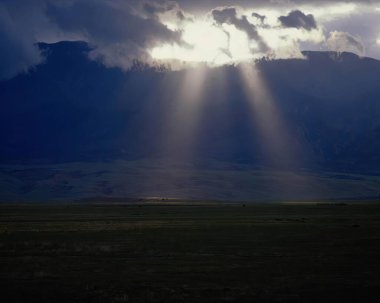 Peyzaj arka planı. Güzel doğa fotoğrafı.