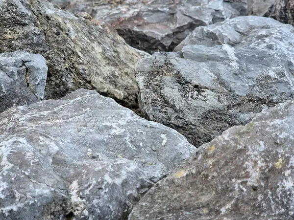 stock image Natural stones close view background, pile of stones pattern