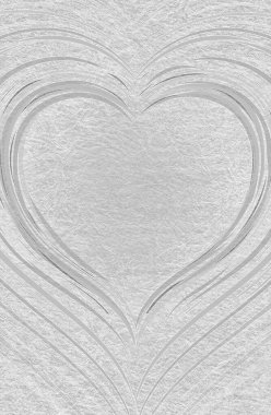 Love and passion background. Heart shape illustration clipart