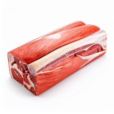 Kas kesiti anatomisi 3 boyutlu model