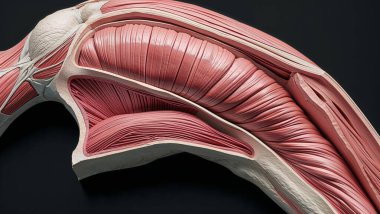 Kas kesiti anatomisi 3 boyutlu model