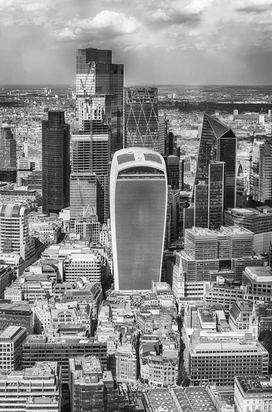 Landschappelijk Uitzicht Skyline Van Stad Londen Engeland Verenigd Koninkrijk — Stockfoto
