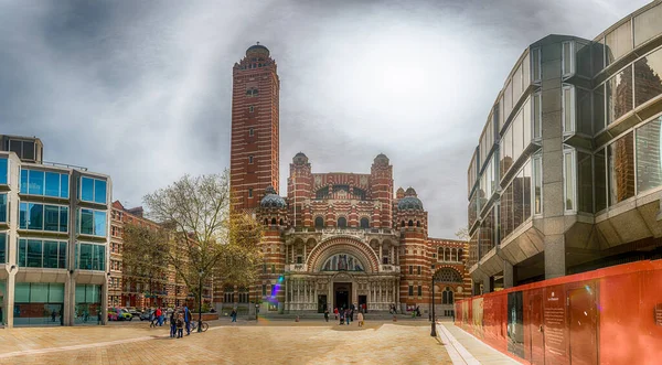 Londres Abril 2022 Catedral Westminster Igreja Mãe Igreja Católica Inglaterra — Fotografia de Stock