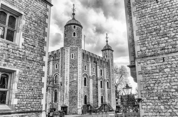 London April 2022 White Tower One Main Buildings Tower London — Stock Photo, Image