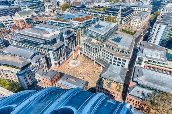 Londen April 2022 Landschappelijk Uitzicht Vanaf Top Van Dome Paul — Stockfoto