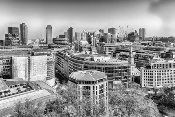 Vista Aérea Panorâmica Sobre Horizonte Cidade Centro Londres Inglaterra Reino — Fotografia de Stock