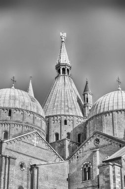 Kubbeleri Saint Anthony Bazilikası, ikonik simgesel yapı ve gezi Padua, İtalya