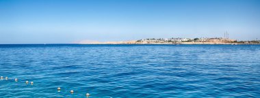 Naama Körfezi sahilinden manzara, Sharm el Sheikh, Güney Sina, Mısır