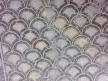 Bardo Ulusal Müzesi Roma mozaiğinin kalıntılarını sergiliyor. Tunus 'taki Bardo Müzesi' nin içinde. Bardo müzesi. Dünyaca ünlü Roma mozaik koleksiyonu ve bir sürü Roma hazinesi barındırıyor. Tunus, Tunus