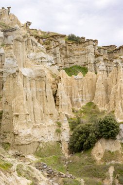 Kula Peri Bacaları, Kula Geopark Manisa, Türkiye 'de. Kuladoccia (Kuladokya) olarak da bilinen Kula Volkanik Geopark).
