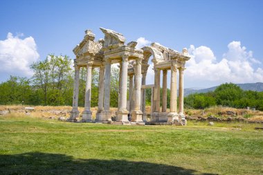 Afrodizyalıların Afrodit 'i (Afrodisias), yerel bir Anadolu, antik doğurganlık tanrıçasıyla aşk ve güzellik tanrıçası Helenik Afrodit' in özelliklerini birleştirmiştir. Geyre, Karacasu Aydın 