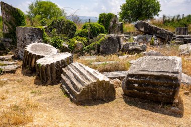 Afrodizyalıların Afrodit 'i (Afrodisias), yerel bir Anadolu, antik doğurganlık tanrıçasıyla aşk ve güzellik tanrıçası Helenik Afrodit' in özelliklerini birleştirmiştir. Geyre, Karacasu Aydın 