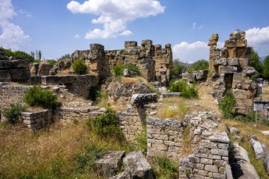 Afrodizyalıların Afrodit 'i (Afrodisias), yerel bir Anadolu, antik doğurganlık tanrıçasıyla aşk ve güzellik tanrıçası Helenik Afrodit' in özelliklerini birleştirmiştir. Geyre, Karacasu Aydın 