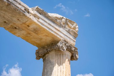 Afrodizyalıların Afrodit 'i (Afrodisias), yerel bir Anadolu, antik doğurganlık tanrıçasıyla aşk ve güzellik tanrıçası Helenik Afrodit' in özelliklerini birleştirmiştir. Geyre, Karacasu Aydın 
