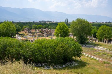 Afrodizyalıların Afrodit 'i (Afrodisias), yerel bir Anadolu, antik doğurganlık tanrıçasıyla aşk ve güzellik tanrıçası Helenik Afrodit' in özelliklerini birleştirmiştir. Geyre, Karacasu Aydın 