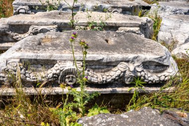 Afrodizyalıların Afrodit 'i (Afrodisias), yerel bir Anadolu, antik doğurganlık tanrıçasıyla aşk ve güzellik tanrıçası Helenik Afrodit' in özelliklerini birleştirmiştir. Geyre, Karacasu Aydın 