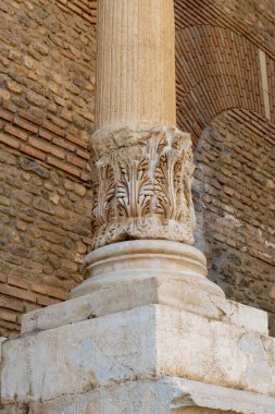 .Sardis 'teki Artemis Tapınağı. Salihli, Manisa - TURKEY.Tapınak, dünyanın dördüncü büyük İyonik tapınağı, önemli ölçüde batı yamaçlarında yer almaktadır. Sardes Sinagogu