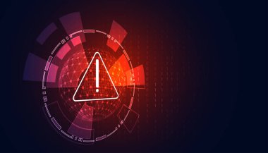 Soyut Risk Uyarı Sembolü Tehlike Konsepti Arkaplan Hızı Bilgisayarı hackleme, uyarı, virüsler, casus yazılımlar, kötü amaçlı yazılımlar, Truvalılar tarafından işgal edilme