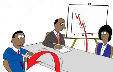 Siyahların sahip olduğu işletmeler yükseliyor ve düşüyor.