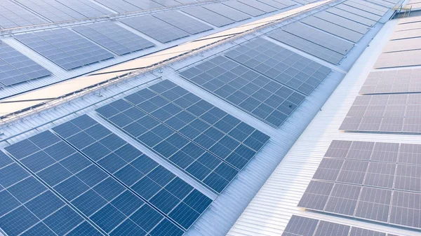 Концепция Зеленой Энергетики Устойчивых Источников Электроэнергии Будущем Сосредоточьтесь Солнечных Батареях — стоковое фото