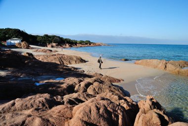 View of the La Marinedda beach