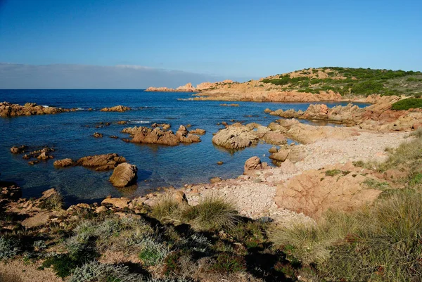 View of the Cala Calboni near Punta Canneddi