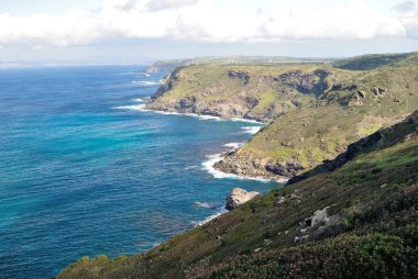 The coast of Nurra from Capo Mannu