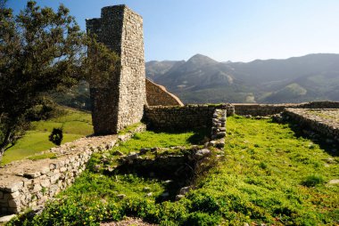 View of the Castle of Montiferru or Casteddu Etzu