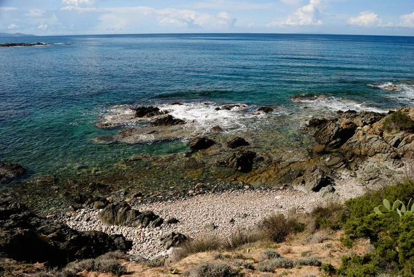 Costa Entre Feruli Isola Rossa — Fotografia de Stock