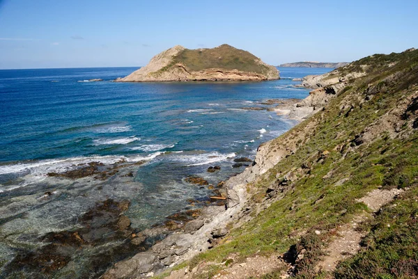 Côte Nurra Entre Cala Unia Isola Dei Porri — Photo