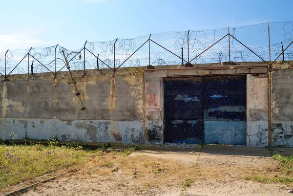 Prisión Abandonada Trabuccato Isla Asianra — Foto de Stock