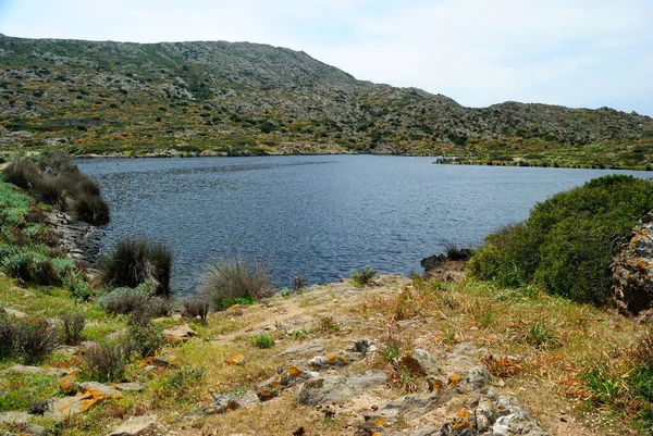 Lac Campo Perdu Dans Île Asinara — Photo