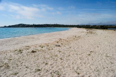 San Teodoro 'daki Lu Impostu plajı.