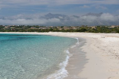 San Teodoro 'daki Lu Impostu plajı.,