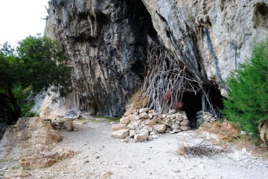 Bilighinzos 'un eski koyun ağılı.