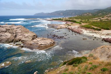 Bosa 'daki Tentizzos kıyısı