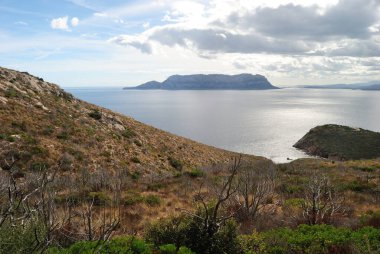 Capo Figari 'den Panorama