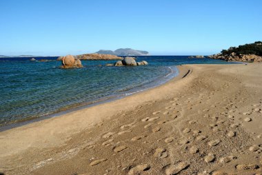 Poltu Itellu plajı.