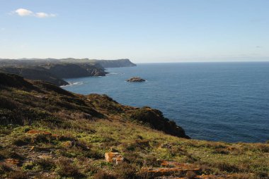 Nurra kıyıları Rena Maiore ve Monte Rugginosu arasında