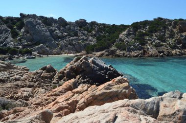 Cala Napoletana plajı, Caprera