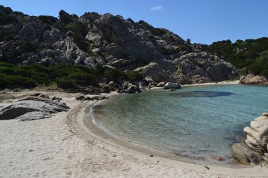 Cala Napoletana plajı, Caprera