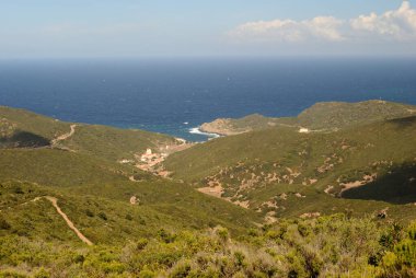 Punta Argentiera sahili.