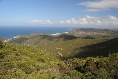 Punta Argentiera sahili.