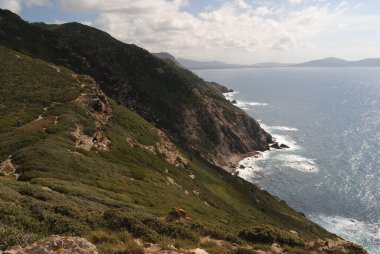 Punta Argentiera sahili.