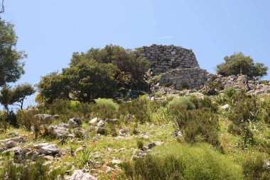Nuraghe Mereu ve Nuraghe Gorropu 'ya Orgosolo Supramonte' de yolculuk, Nuraghe Gorropu manzarası 