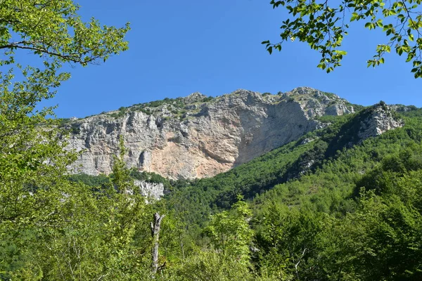 Images Nature Mountain Environment Municipality Vallepietra Monti Simbruini Regional Natural — Stock Photo, Image